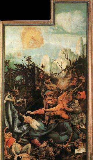 Grunewald, Matthias The Temptation of St Antony oil painting image